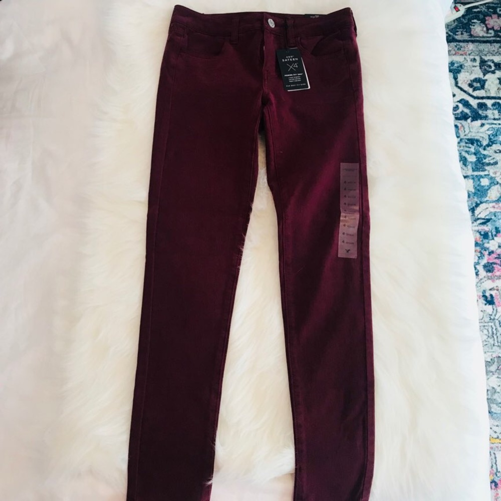 Maroon Jeggings